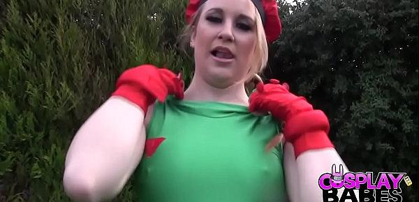  Anna Darling masturbating as Cammy